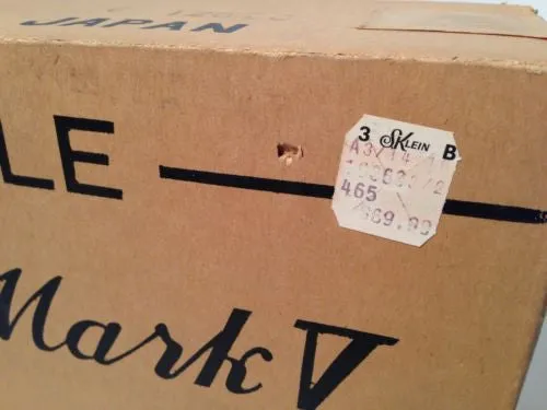 APF Mark V Fliptop Electronic Vintage Calculator Display Working In Box!
