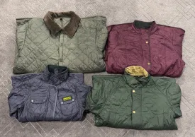 Barbour quilt jackets 15 pcs