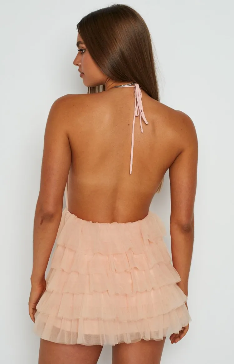 Birthday Cake Pink Mini Dress