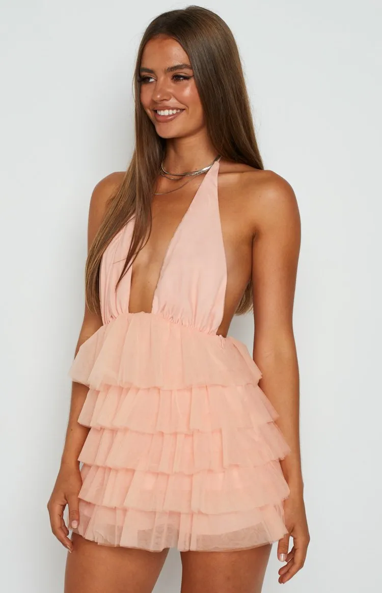 Birthday Cake Pink Mini Dress