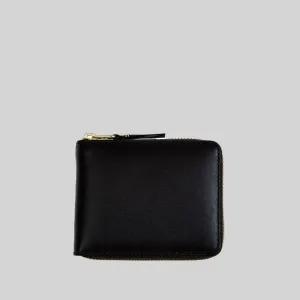 COMME DES GARCONS WALLET SA7100 CLASSIC PLAIN BLACK