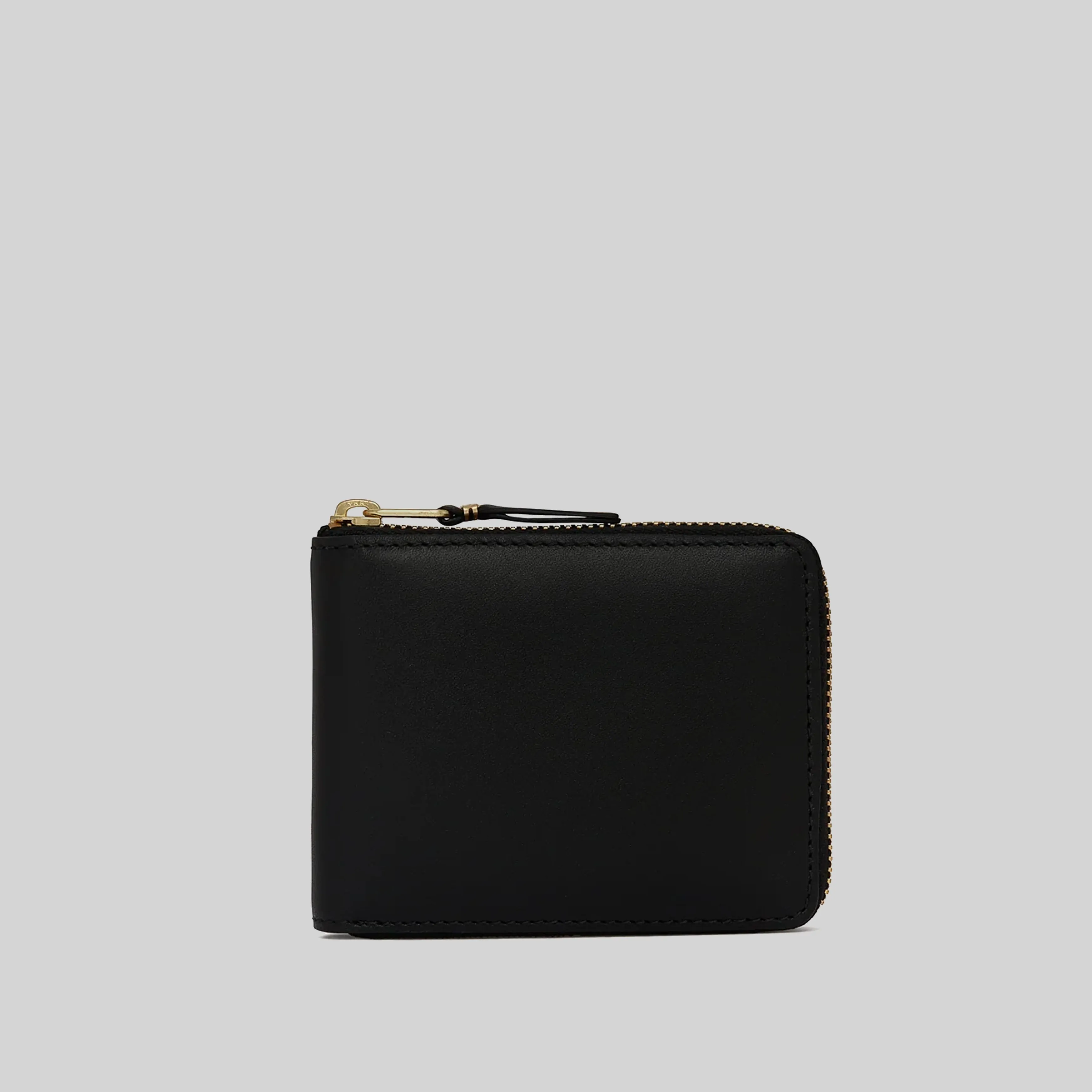 COMME DES GARCONS WALLET SA7100 CLASSIC PLAIN BLACK