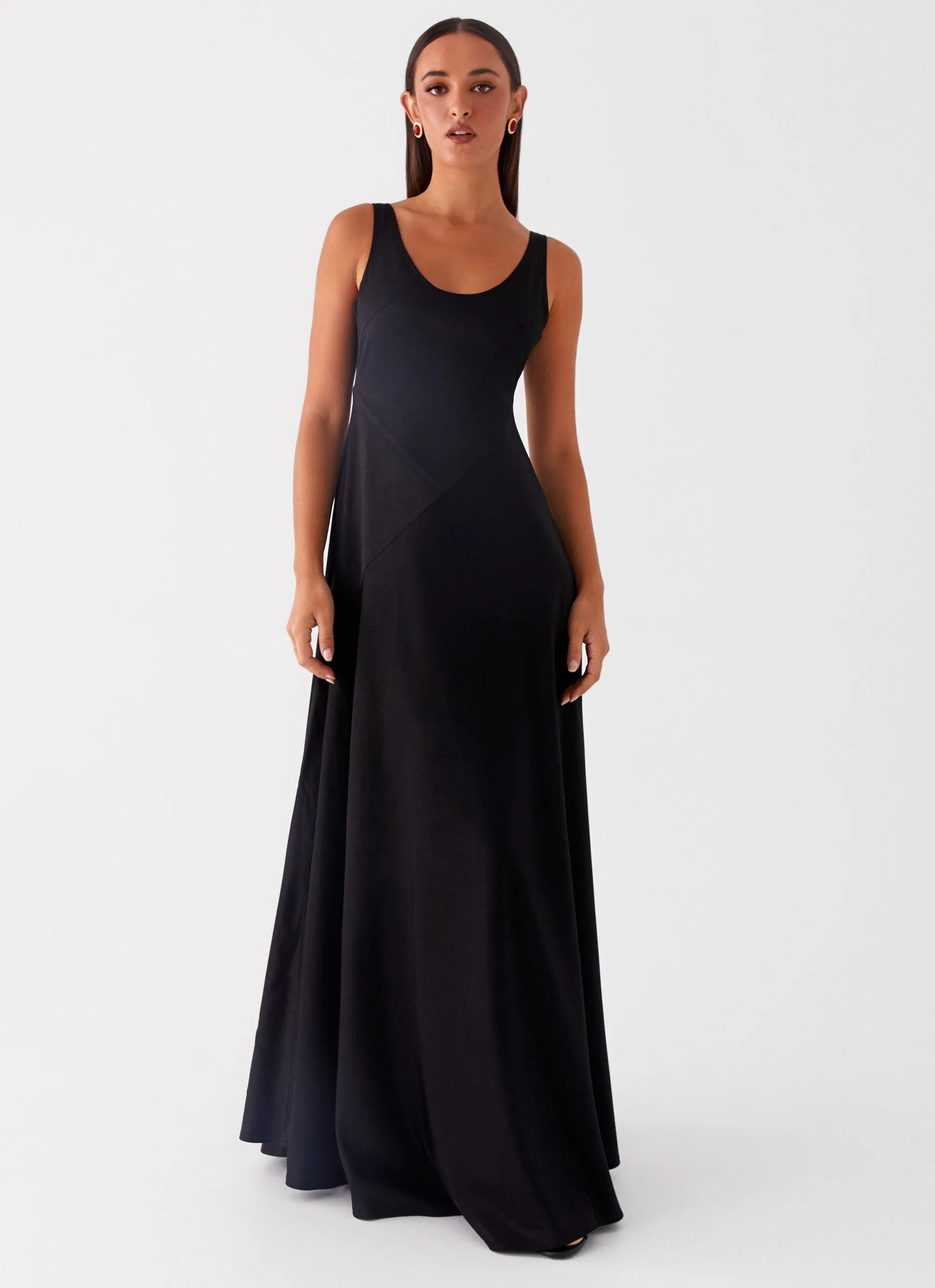 Cosma Maxi Dress - Black