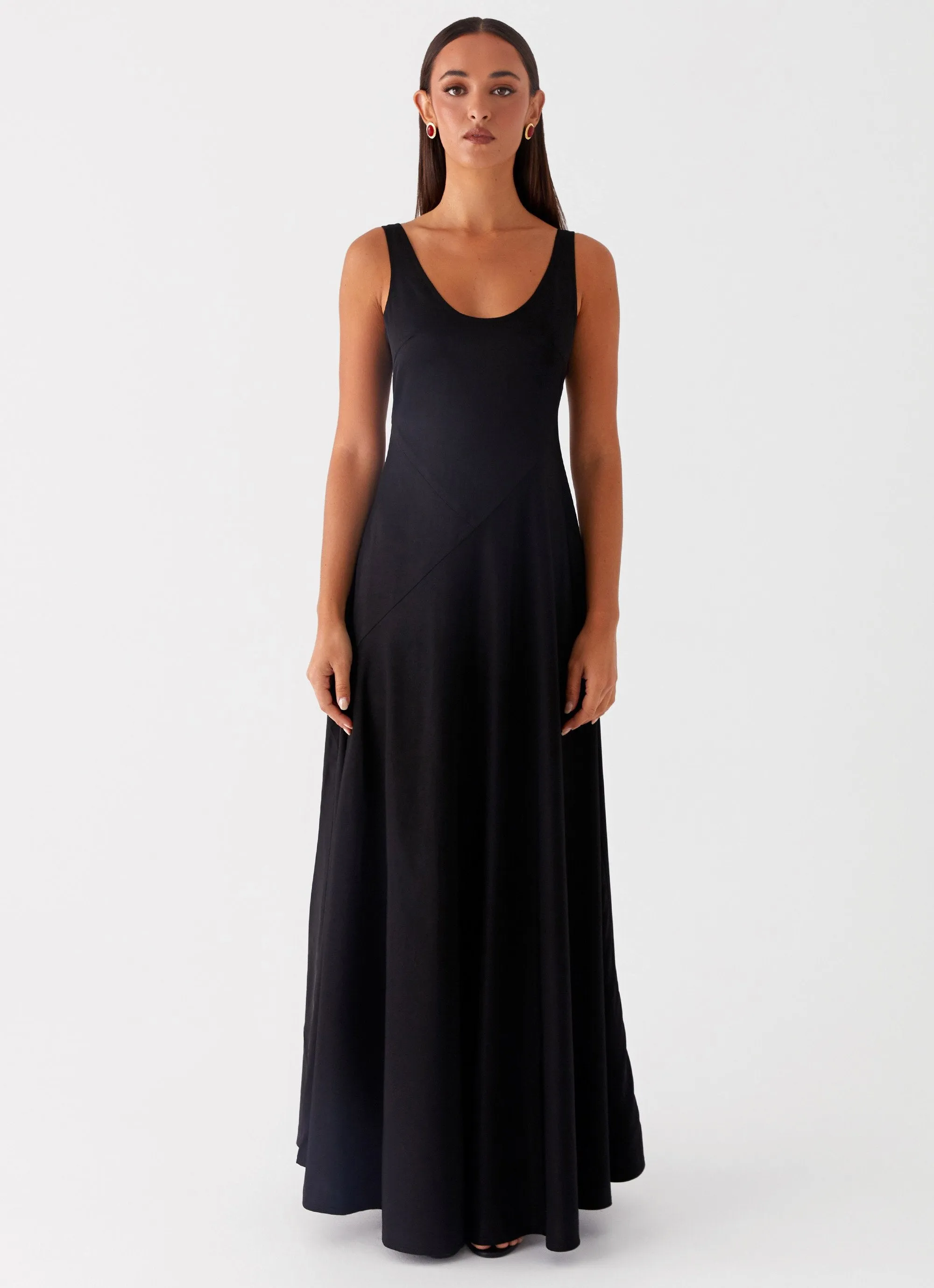 Cosma Maxi Dress - Black