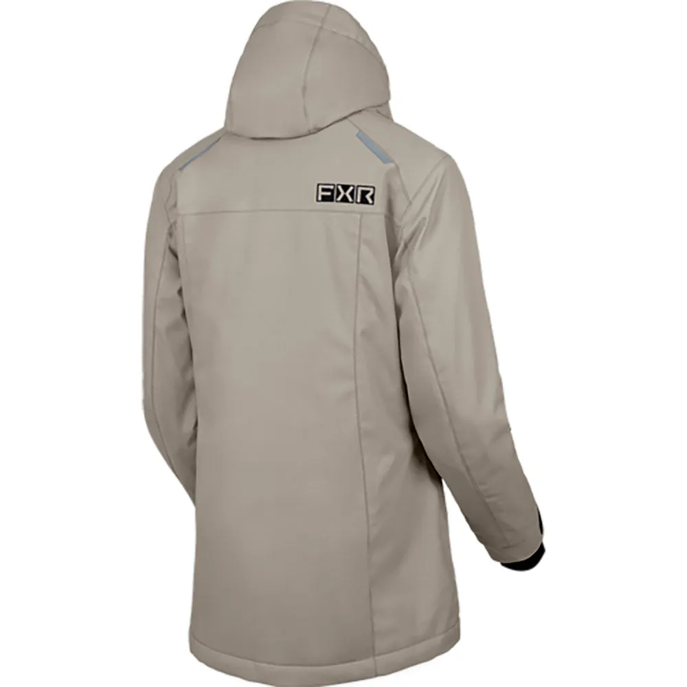 FXR Womens Aerial Snowmobile Jacket Stone/Black Grey