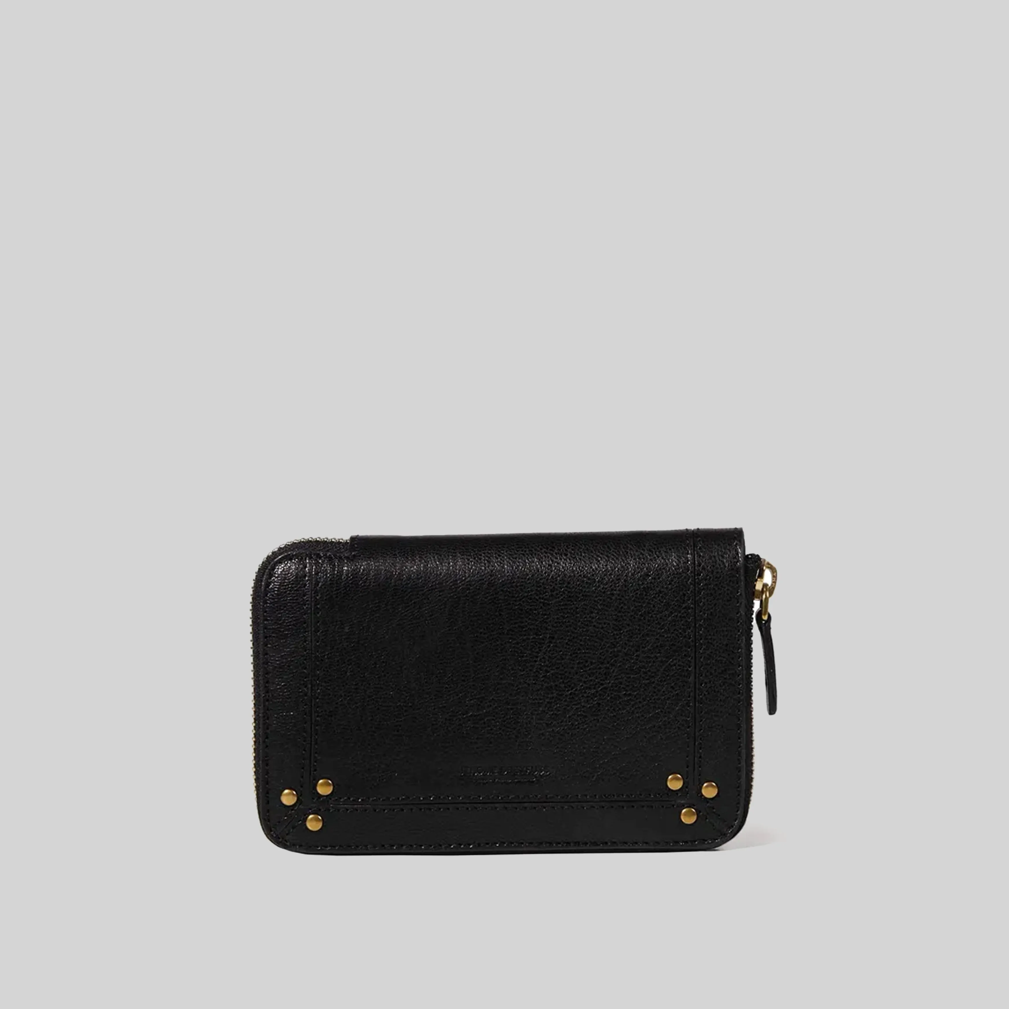 JEROME DREYFUSS WALLET JULCH NOIR GOATSKIN NERO