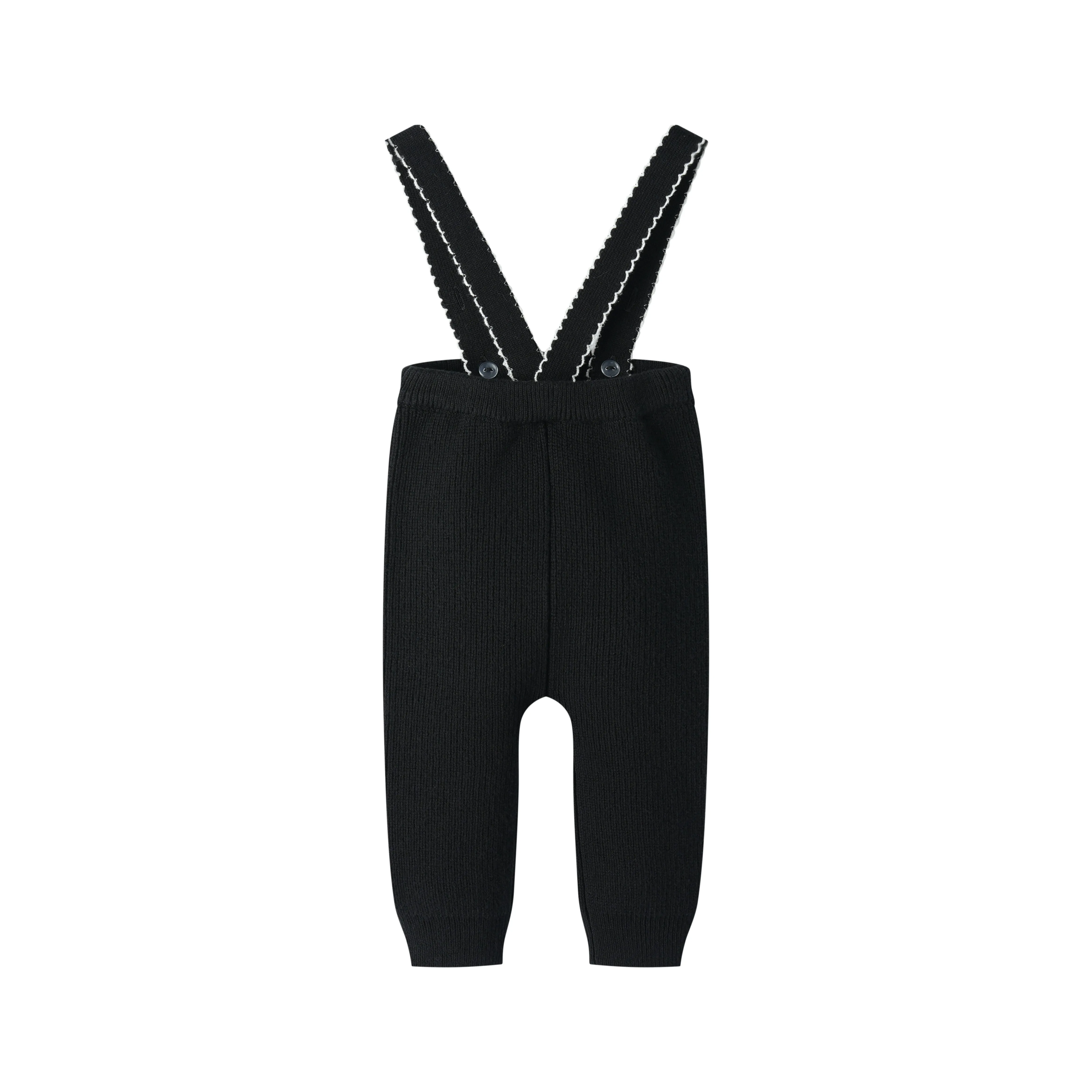 KNIT SUSPENDER LEGGING-BLACK