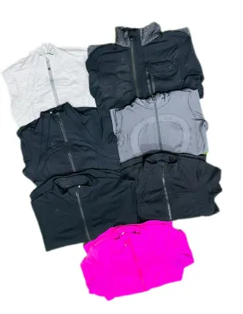 Lululemon track jackets 7 pcs