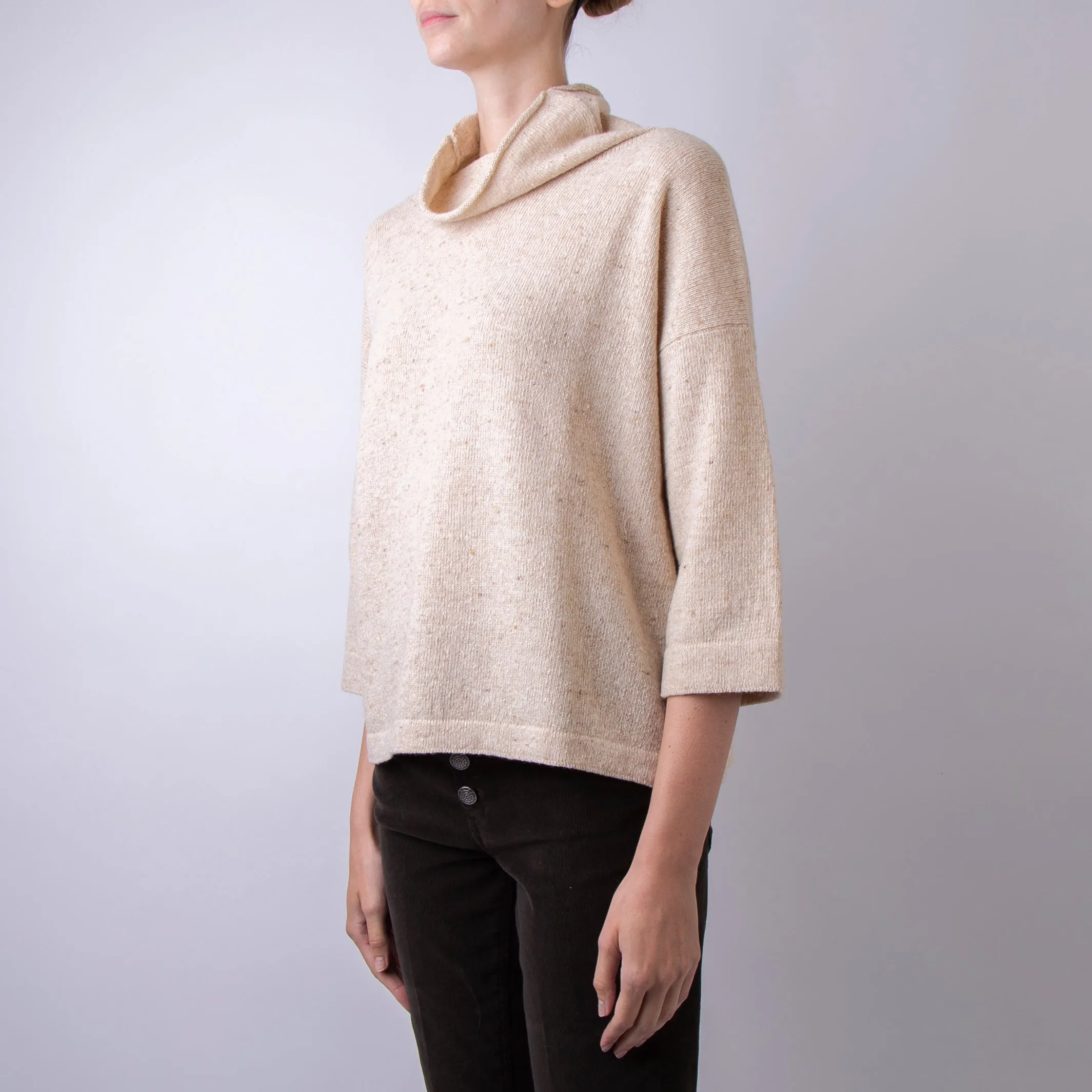 MA'RY'YA SWEATER YNK081 F1 CREAM