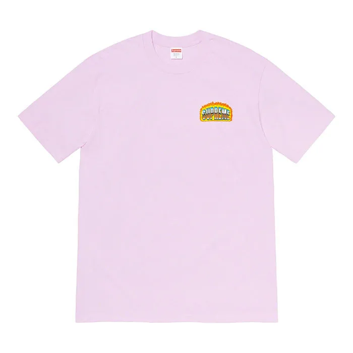 Supreme Chrome Tee- Light Purple