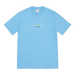 Supreme Classic Logo Tee (SS22)- Light Slate